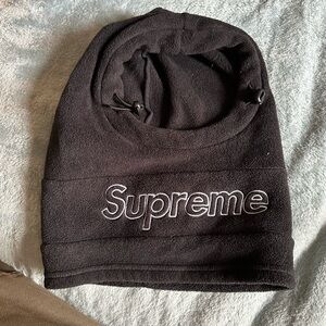Supreme Black Face Mask